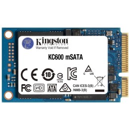 KINGSTON KC600 1024GB SSD / mSATA / Interní /