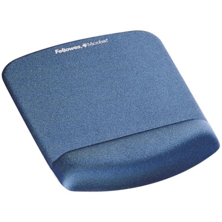 FELLOWES podložka pod myš a zápěstí PlushTouch modrá