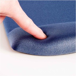 FELLOWES podložka pod myš a zápěstí PlushTouch modrá