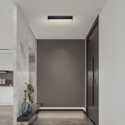 IMMAX NEO LITE LUNGO SMART stropní svítidlo 58cm 20W 1520lm, s podporou BEACON, Wi-Fi, TUYA, černé