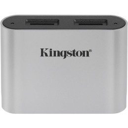 KINGSTON Workflow USB3.2 Gen1 čtečka karet / Dual-Slot microSDHC / SDXC UHS-II