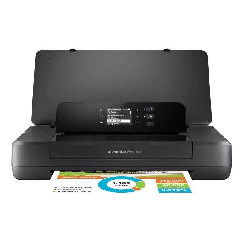 HP Officejet 200 mobilní tiskárna/ A4/ 10/7 ppm/ USB/ wifi
