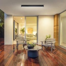 IMMAX NEO LITE LUNGO SMART stropní svítidlo 90cm 29W  2204lm, s podporou BEACON, Wi-Fi, TUYA, černé