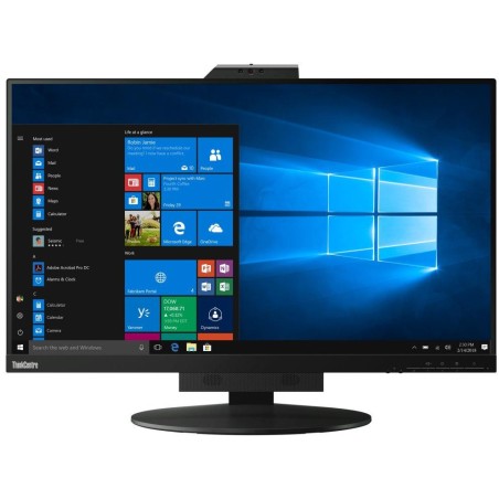 Lenovo TIO27-Monitor refresh/ 27'' IPS/ 16:9/ 2560 x 1440 QHD/ 350cd/m2/ 1000:1 / 4ms/ HDMI/ DP/ USB/ PIVOT/ VESA/