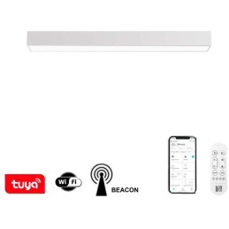IMMAX NEO LITE LUNGO SMART stropní svítidlo 90cm 29W  2204lm, s podporou BEACON, Wi-Fi, TUYA, bílé