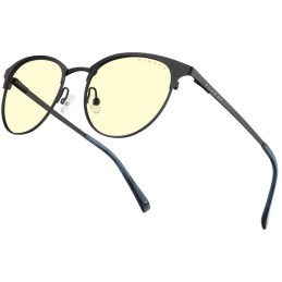 GUNNAR kancelářske/herní brýle APEX ONYX/NAVY * jantárová skla * BLF 65 * GUNNAR focus