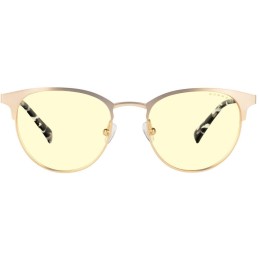 GUNNAR kancelářske/herní brýle APEX GOLD/MARBLE * jantárová skla * BLF 65 * GUNNAR focus