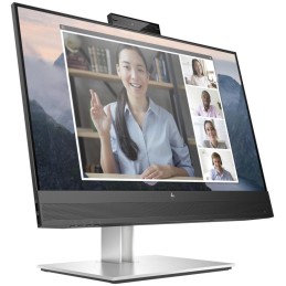 HP E24mv 23,8"/ 1920x1080/ IPS/ 5ms/ 250 cd/m2/ VGA/ DP/ HDMI/ USB/ PIVOT/ VESA/ černo-stříbrný