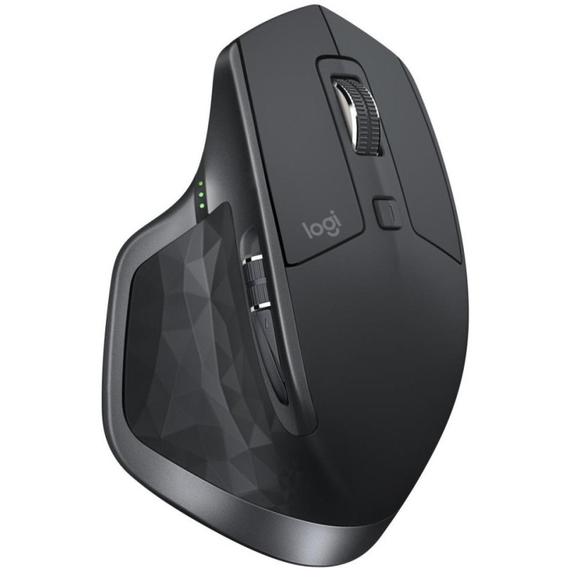 Logitech myš MX Master 2S / Bezdrátová/ Laser/ 4000dpi/ Bluetooth/ šedá
