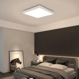 IMMAX NEO LITE FRAME SMART stropní svítidlo 60x60cm , IP44, CCT, s podporou BEACON, Wi-Fi, TUYA, bílé