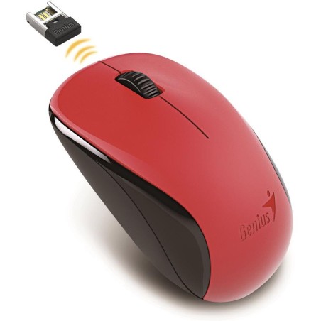 GENIUS NX-7000/ 1200 dpi/ Blue-Eye senzor/ bezdrátová/ červená