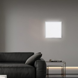 IMMAX NEO LITE FRAME SMART stropní svítidlo 60x60cm , IP44, CCT, s podporou BEACON, Wi-Fi, TUYA, bílé