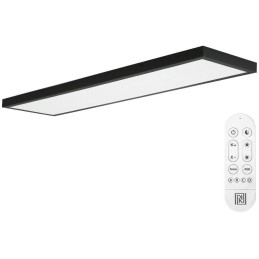 IMMAX NEO LITE FRAME SMART stropní svítidlo 120x30cm, IP44, CCT, s podporou BEACON, Wi-Fi, TUYA, černé