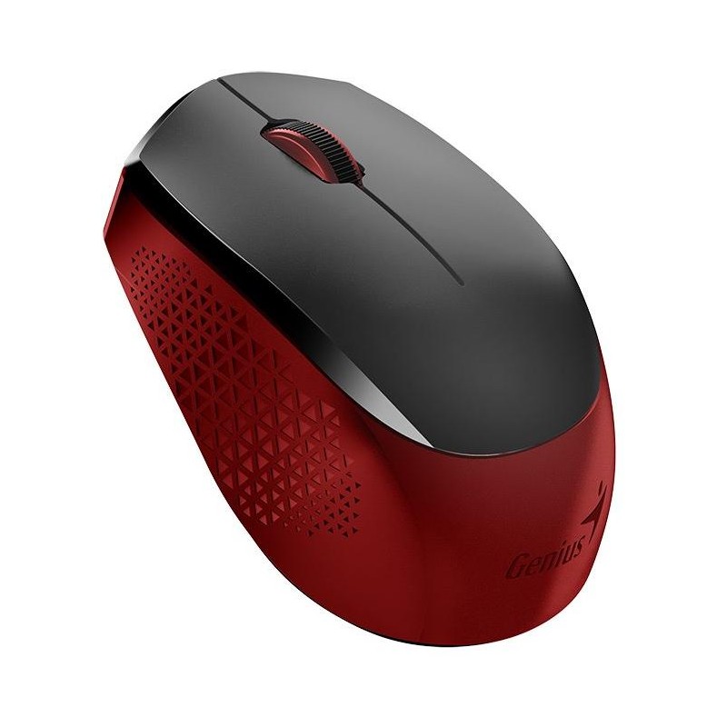 GENIUS NX-8000S/ 1600 dpi/ bezdrátová/ tichá/ černočervená