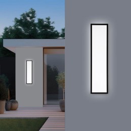 IMMAX NEO LITE FRAME SMART stropní svítidlo 120x30cm, IP44, CCT, s podporou BEACON, Wi-Fi, TUYA, černé