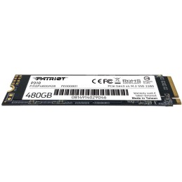 PATRIOT P310 480GB SSD / Interní / M.2 PCIe Gen3 x4 NVMe 1.3 / 2280