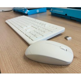 HP Bezdrátová klávesnice a myš HP 230 - bílá CZ/SK