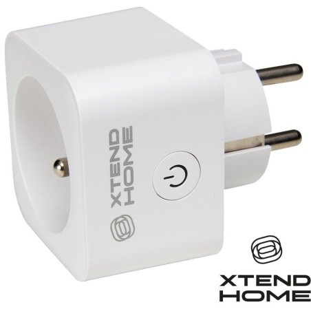 ROZBALENÉ - Xtend Home chytrá interní zásuvka, měření příkonu, správné spínání fáze, Tuya