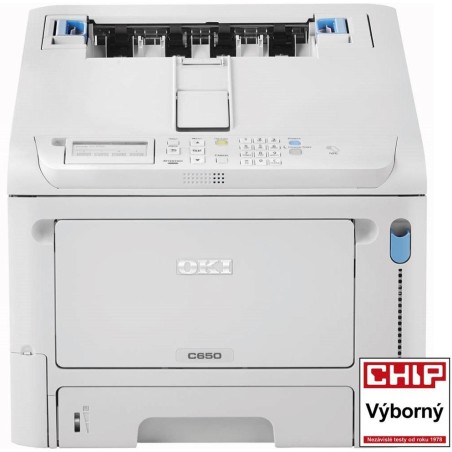 OKI C650dn, A4, čb/bar, 35/35 ppm, 1200x1200 dpi, 1GB RAM, PCL6 + PCL5c, USB/ LAN