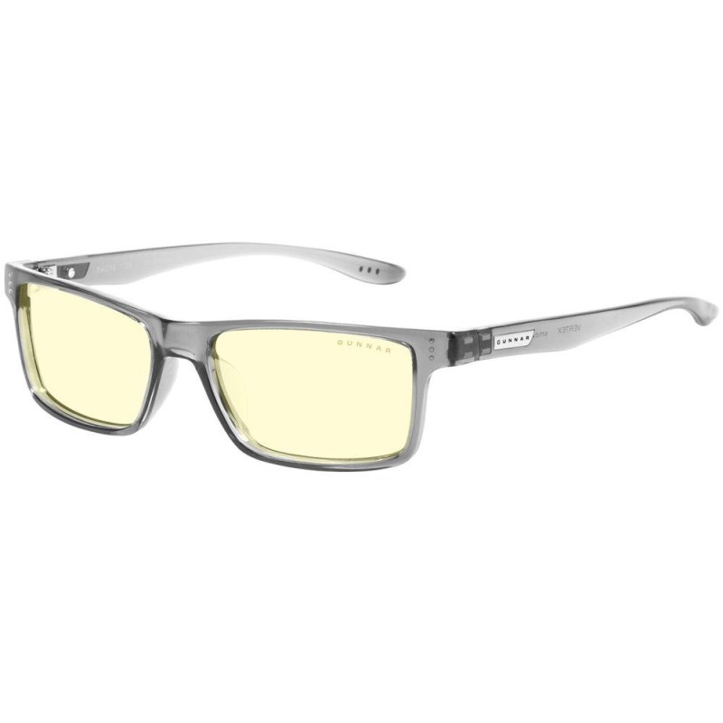 GUNNAR kancelářske/herní dioptrické brýle VERTEX READER GRAY CRYSTAL * jantárová skla * BLF 65 * dioptrie +1