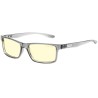 GUNNAR office/gaming prescription glasses VERTEX READER GRAY CRYSTAL * amber lenses * BLF 65 * diopters +1.5