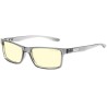 GUNNAR office/gaming prescription glasses VERTEX READER GRAY CRYSTAL * amber lenses * BLF 65 * diopters +2.5