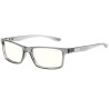 GUNNAR Büro-/Gaming-Korrekturbrille VERTEX READER GRAY CRYSTAL * klare Gläser * BLF 35 * +2 Dioptrien