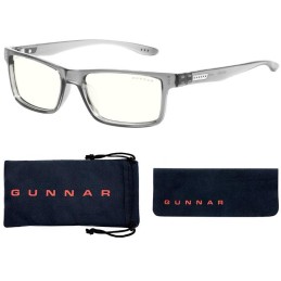GUNNAR kancelářske/herní dioptrické brýle VERTEX READER GRAY CRYSTAL * čírá skla * BLF 35 * dioptrie +3