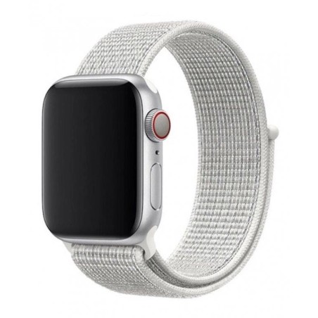 Swissten řemínek pro apple watch nylonový 38 / 40 / 41 mm bílý