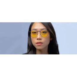 GUNNAR kancelářske/herní brýle MATEO ONYX * jantárová skla * BLF 65 * GUNNAR focus