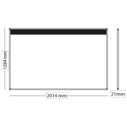 EPSON - Projekční magnetická tabulle 128x201