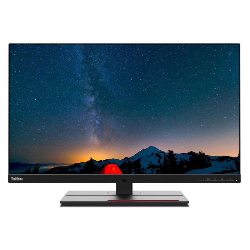 Lenovo P27u-20/ 27" IPS / 16:9/ 3840x2160 UHD / 400cd/m2/ 1000:1/ 4ms/ TB/ HDMI/ DP/ USB/ PIVOT/ černý