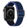 Swissten remienok pre apple watch nylonový 38 / 40 / 41 mm modrý/fialový (so sponou)