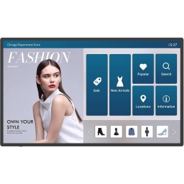 BENQ panel 43" IL4301/ dotykový/ UHD 4K/ provoz 24/7/ VGA/ 2x HDMI/ DP/ RS232/ RJ45/ USB/ Android