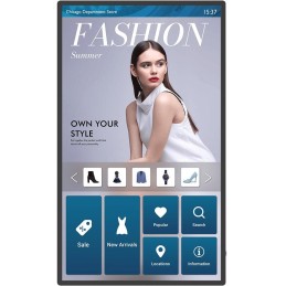 BENQ panel 43" IL4301/ dotykový/ UHD 4K/ provoz 24/7/ VGA/ 2x HDMI/ DP/ RS232/ RJ45/ USB/ Android