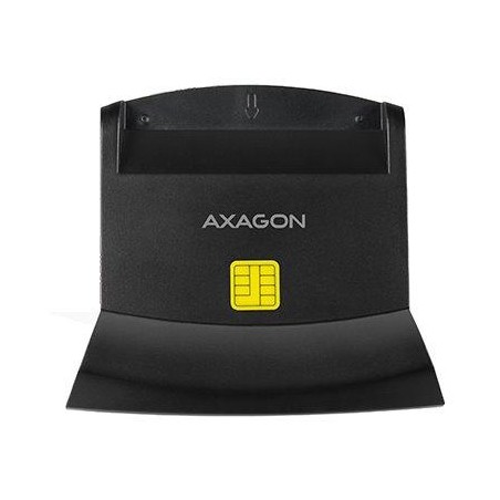 AXAGON čtečka kontaktních smart karet (eObčanka), microSD/SD, SIM karet / CRE-SM2 / USB 2.0 / 1,3m