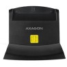 AXAGON Kontakt-Smartcard-Lesegerät (eObčanka), microSD/SD, SIM-Karten / CRE-SM2 / USB 2.0 / 1,3 m