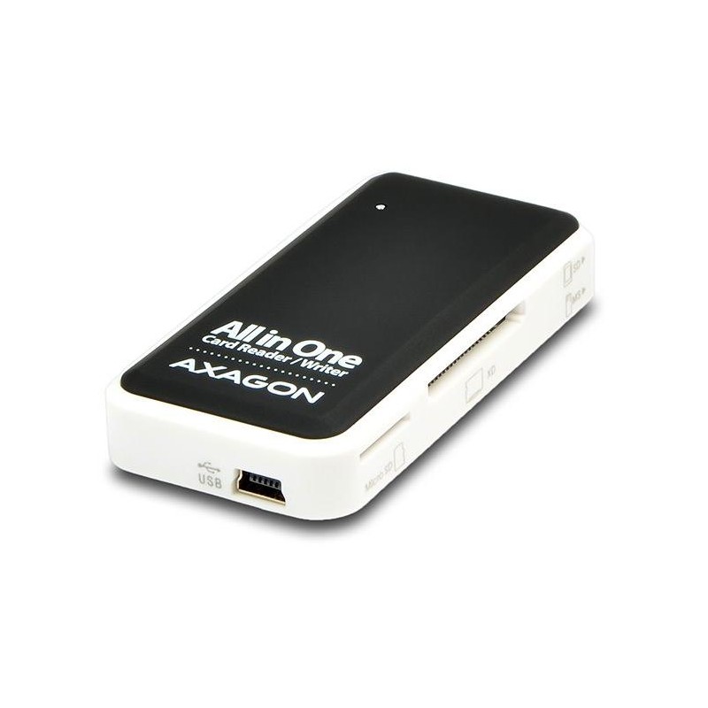 AXAGON čtečka paměťových karet microSD/SD/MS/XD/CF / CRE-X1 / USB 2.0 / 0,1m