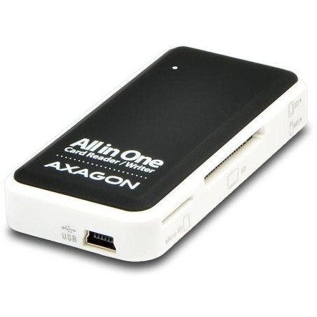 AXAGON čtečka paměťových karet microSD/SD/MS/XD/CF / CRE-X1 / USB 2.0 / 0,1m
