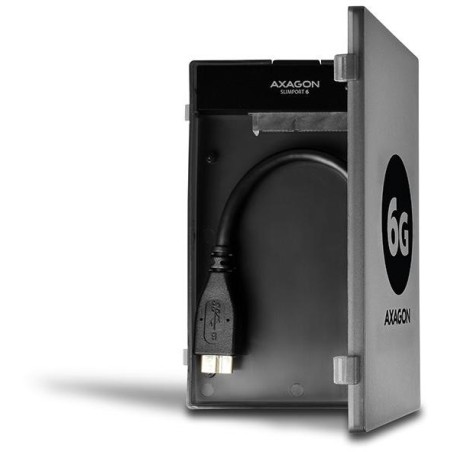 AXAGON pouzdro na 2,5" disk / ADSA-1S6 / USB 3.0 / SATA 6G / 0,1m