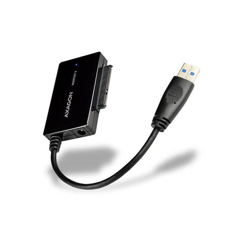 AXAGON USB adaptér pro SATA disk / ADSA-FP3 / USB 3.0 / SATA 6G / AC adaptér / 0,2m