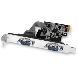 AXAGON PCIe řadič 2x sériový port (RS-232) / PCEA-S2N / 250 kbps / LP bracket