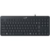 GENIUS LuxeMate 110/ Wired/ USB/ black/ CZ+SK layout