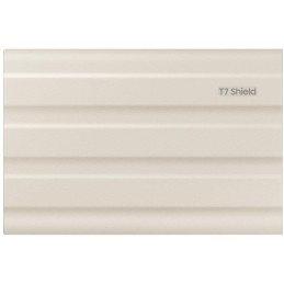 SAMSUNG Portable SSD T7 Shield 2TB / USB 3.2 Gen 2 / USB-C / Externí / Béžový