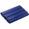 SAMSUNG Portable SSD T7 Shield 2TB / USB 3.2 Gen 2 / USB-C / External / Blue