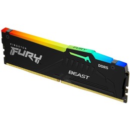 KINGSTON FURY Beast Black RGB 16GB DDR5 5600MT/s / CL40 / DIMM