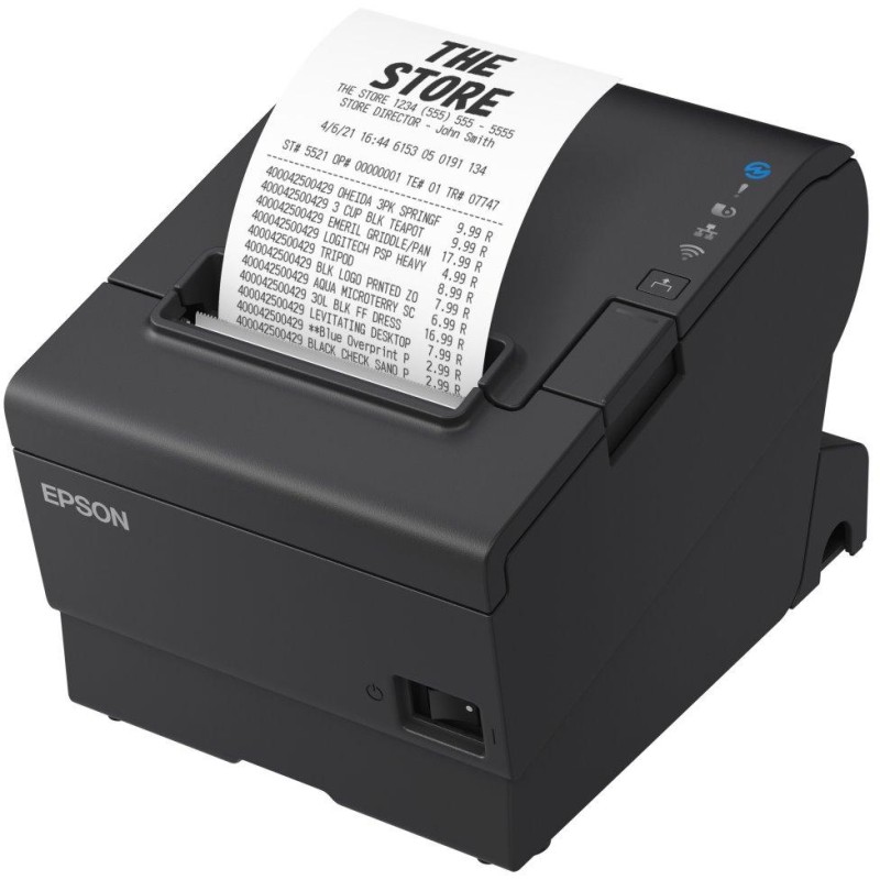 EPSON TM-T88VII/ Pokladní tiskárna/ USB+serial+Ethernet/ Černá/ Včetně zdroje
