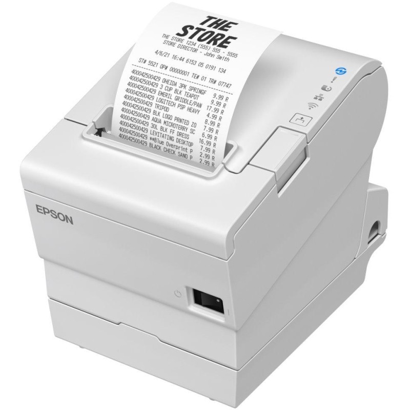 EPSON TM-T88VII/ Pokladní tiskárna/ USB+serial+Ethernet/ Bílá/ Včetně zdroje