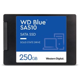 WD SSD BLUE SA510 250GB / WDS250G3B0A / SATA III / Interní 2,5" / 7mm