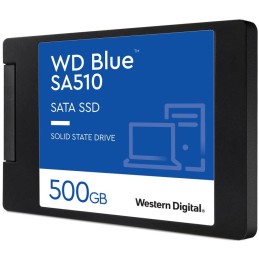 WD SSD BLUE SA510 500GB / WDS500G3B0A / SATA III / Interní 2,5" / 7mm